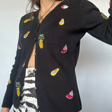 90's Fruit Salad Cardigan