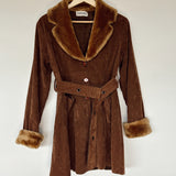 70's Inspired Faux Fur Jacket