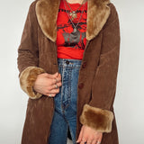 70's Inspired Faux Fur Jacket