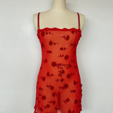 Vintage Sheer Slip Dress