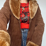 70's Inspired Faux Fur Jacket