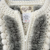 Vintage 70's Sears Bauble Knit Jacket
