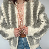 Vintage 70's Sears Bauble Knit Jacket