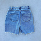 Vintage Ripped Jean Shorts