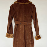 70's Inspired Faux Fur Jacket