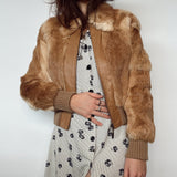 Vintage Rabbit fur Jacket