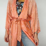 Vintage Silk Robe