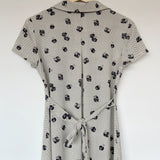 90's Floral Button Down Dress
