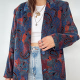 Vintage Paisley Blazer