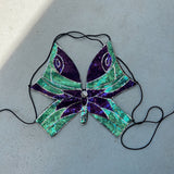 Sequin Butterfly Top