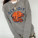 Vintage Style Detroit Tigers Raglan