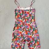 Floral Tank Romper