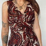 60's/70's Paisley Dress