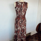 60's/70's Paisley Dress
