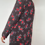 Vintage Polka dot Floral Blazer