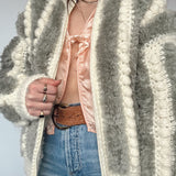 Vintage 70's Sears Bauble Knit Jacket