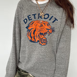 Vintage Style Detroit Tigers Raglan