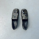 Crocodile Patent Leather Loafers