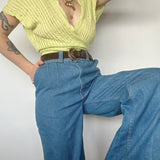 70's Rare CHIC by H.I.S Denim Bells