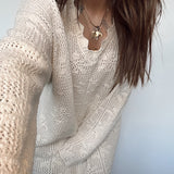 Crochet Sweater Dress