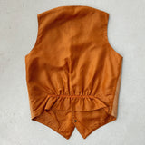 Vintage Tan Suede Vest