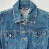 90's Denim Trench Coat