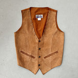 Vintage Tan Suede Vest