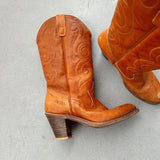70's Dingo Western Heeled Cowboy Boots