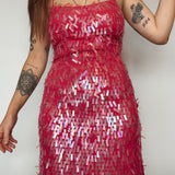 BCBG Pink Sequen Dress