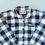Vintage Buffalo Plaid Flannel Jacket