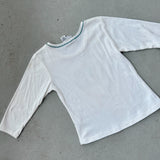 Sequin Koi Fish Quarter Sleeve Top