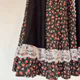 Vintage Prairie Lace Skirt