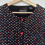 Beaded Heart Cardigan