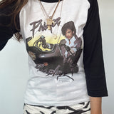 80's Prince Purple Rain Raglan