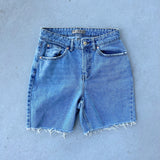 Vintage Ripped Jean Shorts