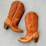 70's Dingo Western Heeled Cowboy Boots