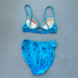 90's Aqua Swimsuit