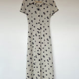 90's Floral Button Down Dress