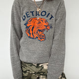 Vintage Style Detroit Tigers Raglan